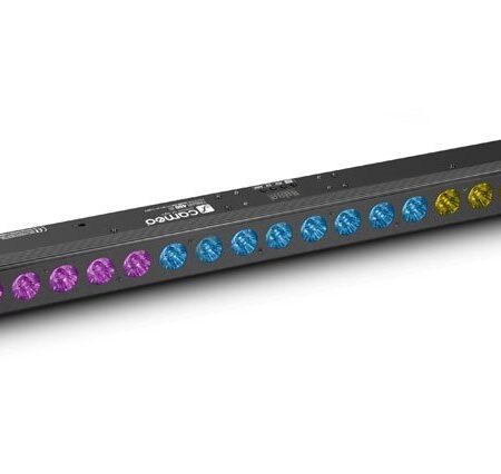 Cameo TRIBAR 400 IR 24 x 3 W TRI LED Bar in black housing with IR Remote Control