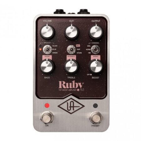 UNIVERSAL AUDIO UAFX Ruby 63 Top Boost Amplifier