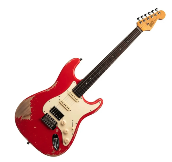 HENRY`S MUSIC Henry`s stratocaster Cobra Red Relic